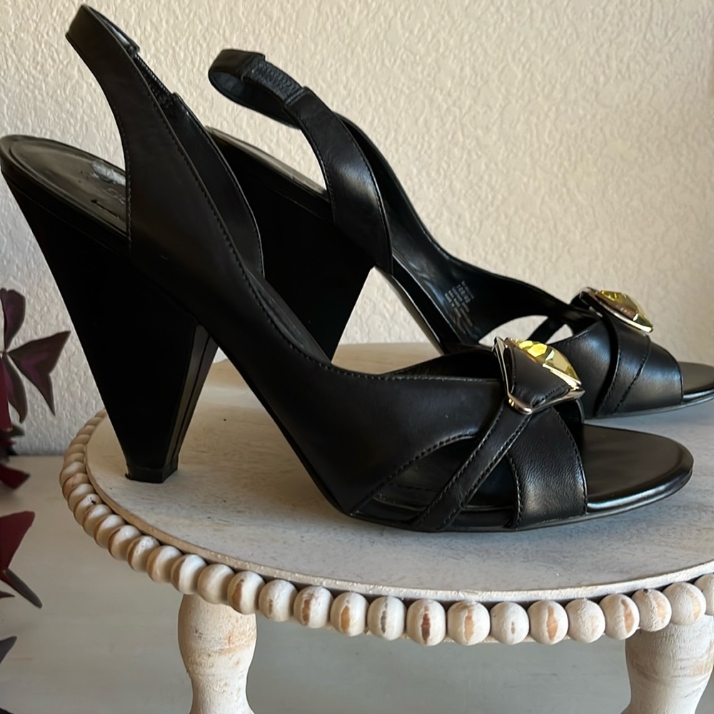 BCBGeneration Bellow leather dress heel size 10 Worn once